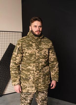 Куртка-бушлат військова чоловіча тактична туреччина зсу піксель 8922 m9 фото
