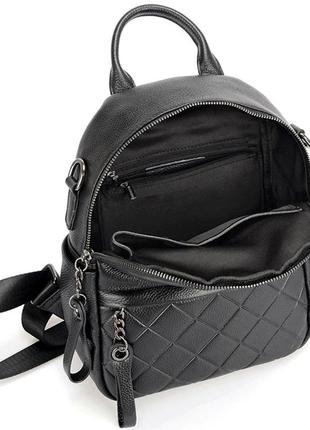 Рюкзак сумка женский кожаный городской. рюкзак трансформер из натуральной кожи9 фото