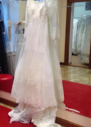 Королевское свадебное платье от daria karlozi3 фото