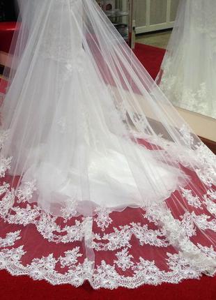 Королевское свадебное платье от daria karlozi5 фото