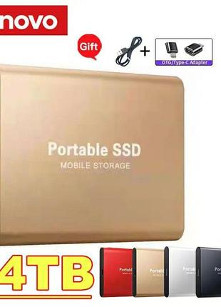 Lenovo 64tb портативний ssd накопичувач пам'яті жорсткий диск