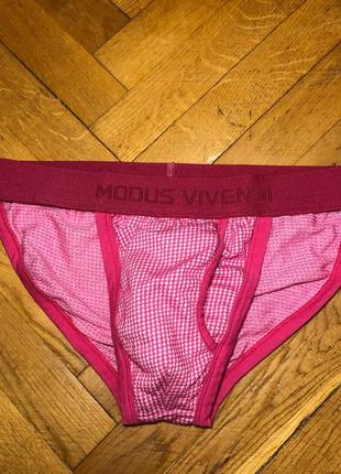 Мужские трусы танга брифы modus vivendi m4 фото