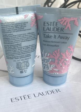 Оригинал! лосьон для снятия макияжа estee lauder take it away makeup remover lotion 30 мл