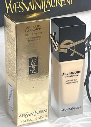 Оригинальн! yves saint laurent all hours foudation тональная основа для лица 25 мл1 фото