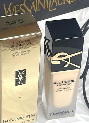 Оригинальн! yves saint laurent all hours foudation тональная основа для лица 25 мл3 фото