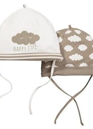 Хлопкові шапочки lupilu pure collection