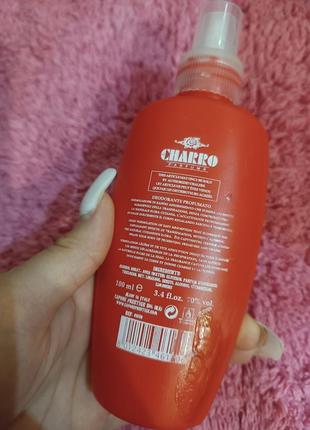 Парфюмированный дезодорант charro red ♥️ оригинал итальялия.залночек!!!2 фото