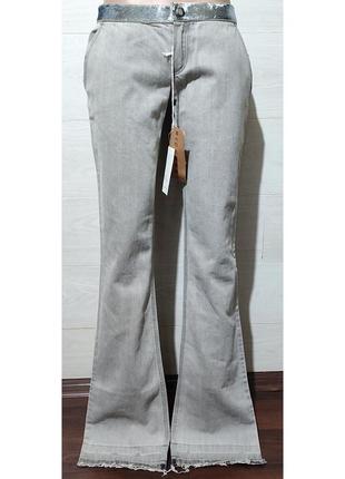 Италия новые фирменные джинсы клеш палаццо брюки штаны1 фото