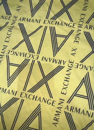 Стильная яркая футболка armani exchange (оригинал)4 фото