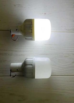 Акумуляторна підвісна лампа світильник на гачку 5v led 60w4 фото