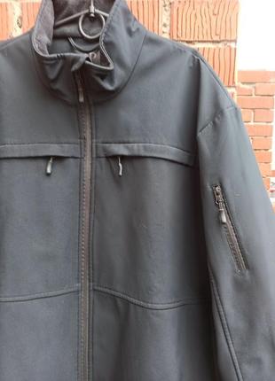 Термо куртка, вітровку softshell великий розмір, батал2 фото