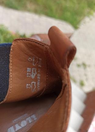 Шикарні шкіряні черевики преміум класу lloyd челсі jaser5 фото
