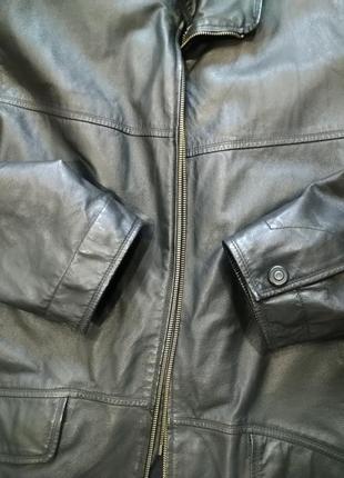 Брендова  куртка canda з натуральної шкіри6 фото
