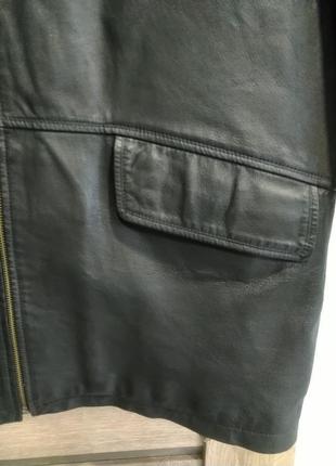 Брендова  куртка canda з натуральної шкіри10 фото