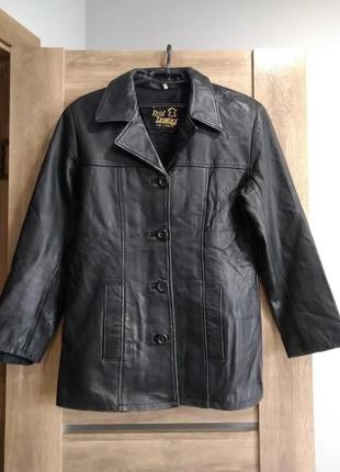 Шкіряна куртка, піджак  real leather англія, натуральна шкіра2 фото
