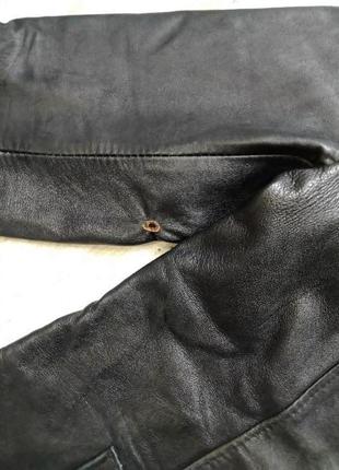 Шкіряна куртка, піджак  real leather англія, натуральна шкіра8 фото