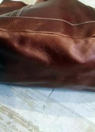Італійська сумка з натуральної шкіри genuine leather8 фото
