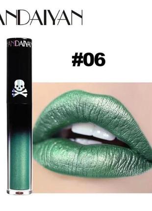 Оксамитова матова помада для губ готи байкери handaiyan водонепроникний довговічний сексуальна №6