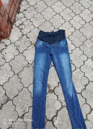 Джинсові стрейч скіні, джинси для вагітних bpc5 фото