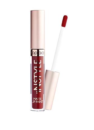 Жидкая матовая помада для губ topface instyle matte lip paint - 9