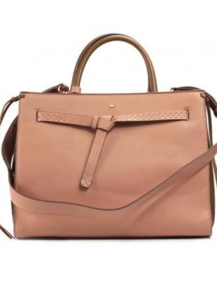 Сумка nica dusky pink в стиле hermès