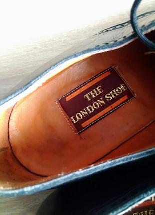 Італійські шкіряні туфлі the london shoe8 фото