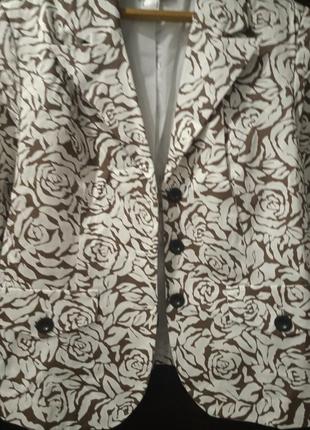 Розкішний приталений піджак, блейзер bonprix collection7 фото