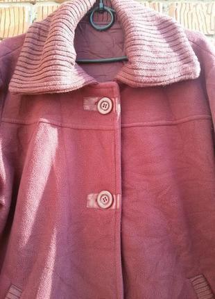 Полу пальто, куртка флісова німеччина2 фото