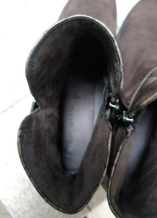 Неймовірні шкіряні полу сапоги, чоботи.tamari6 фото