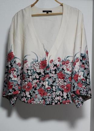 Розкішний літній піджак, кардиган в квітковий принт lindex 46-482 фото