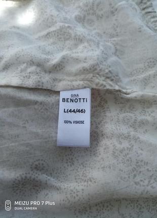 Легка, ніжна повітряна туніка, блуза розмір gina benotti3 фото