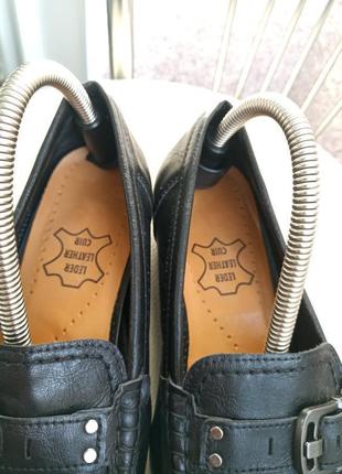 Стильні шкіряні мокасини, туфлі німеччина8 фото