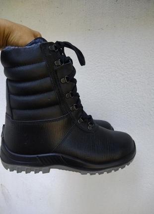 Зимові теплі робочі черевики, берці спец захисне взуття німеччина4 фото