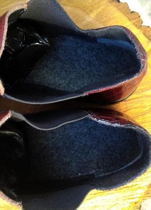 Шкіряні  осінні туфлі rieker3 фото