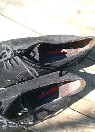 Шикарні замшеві туфлі преміум класу lloyd 44-455 фото