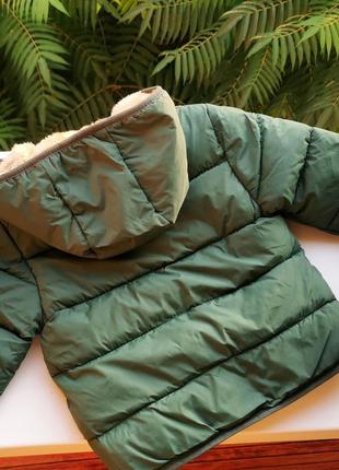 Демісезонна курточка зелена 10168, розмір 903 фото
