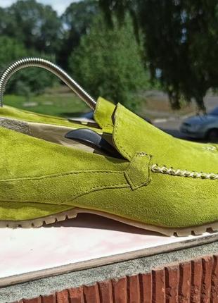 Розкішні, ексклюзивні замшеві туфлі helioform2 фото