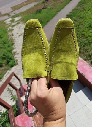 Розкішні, ексклюзивні замшеві туфлі helioform6 фото