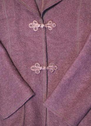 Вінтажний красивий, вовняний жакет, піджак, кардиган(куртка) m...4 фото