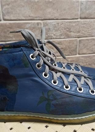 Круті дізайнерські  шкіряні черевики, кросівки, хайтопы rg8 фото