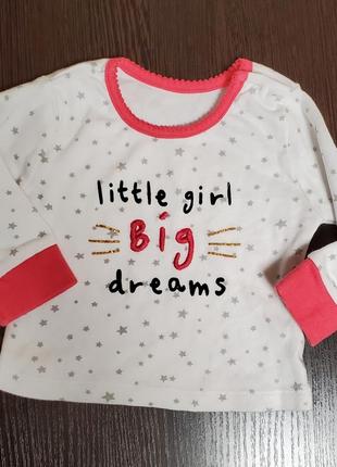 Одежда для новорожденных. primark кофта реглан для девочки 3-6 мес.