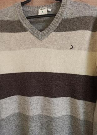 Оригінальний светр 100% lambswool розмір s2 фото