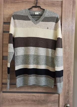 Оригінальний светр 100% lambswool розмір s7 фото