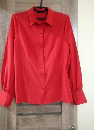 Розкішна червона блуза grand ua3 фото