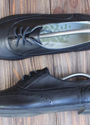 Туфли clarks кожа англия 40,5р броги2 фото