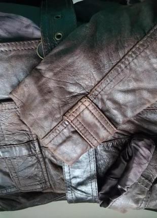 Шкіряна куртка, піджак із ніжної шкіри ягняти promod7 фото