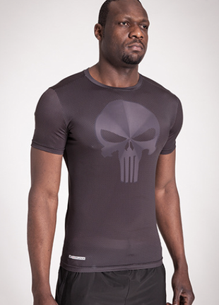 Чоловіча спортивна компресійна футболка panisher (каратель), різні розміри в наявності!