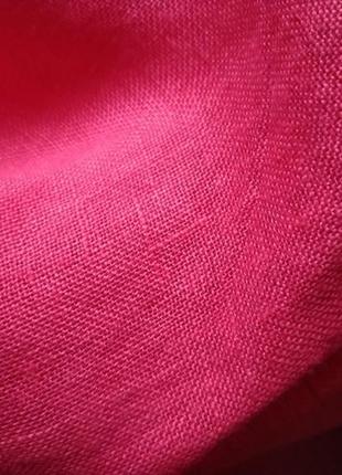 Ефектна блуза разлетайка 100% льон, італія7 фото