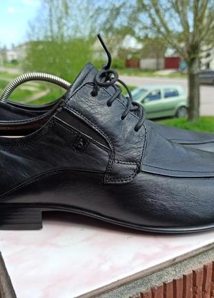 Шкіряні брендові туфлі преміум класса bugatti2 фото
