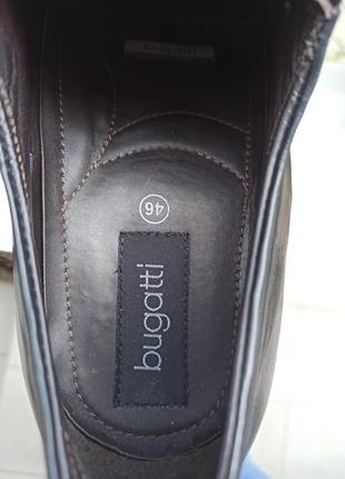 Шкіряні брендові туфлі преміум класса bugatti5 фото